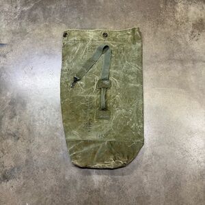 Vintage Vietnam War US Army Canvas Duffel Laundry Bag